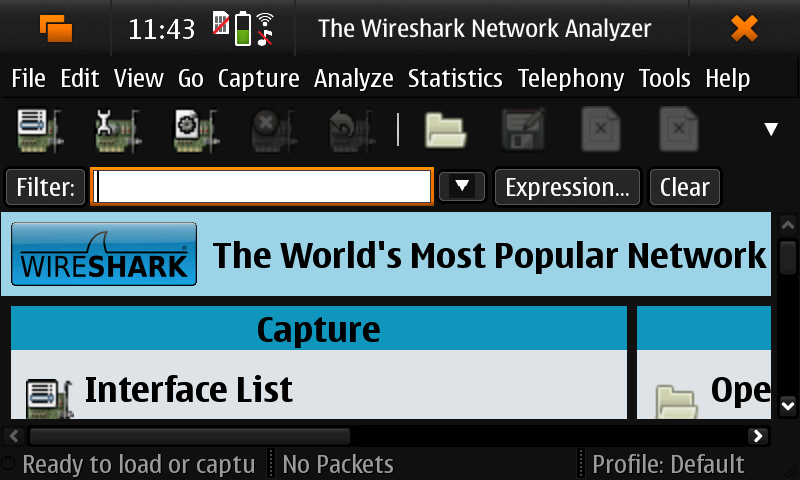 N900 wireshark