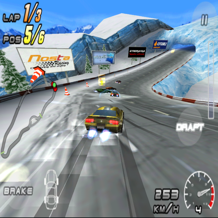 Raging Thunder 2 on BlackBerry Classic